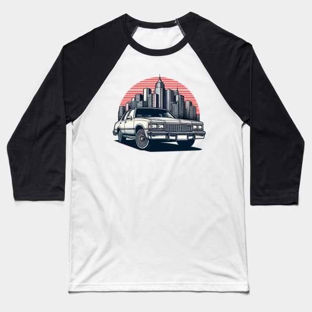 Chevrolet Caprice Baseball T-Shirt by Vehicles-Art